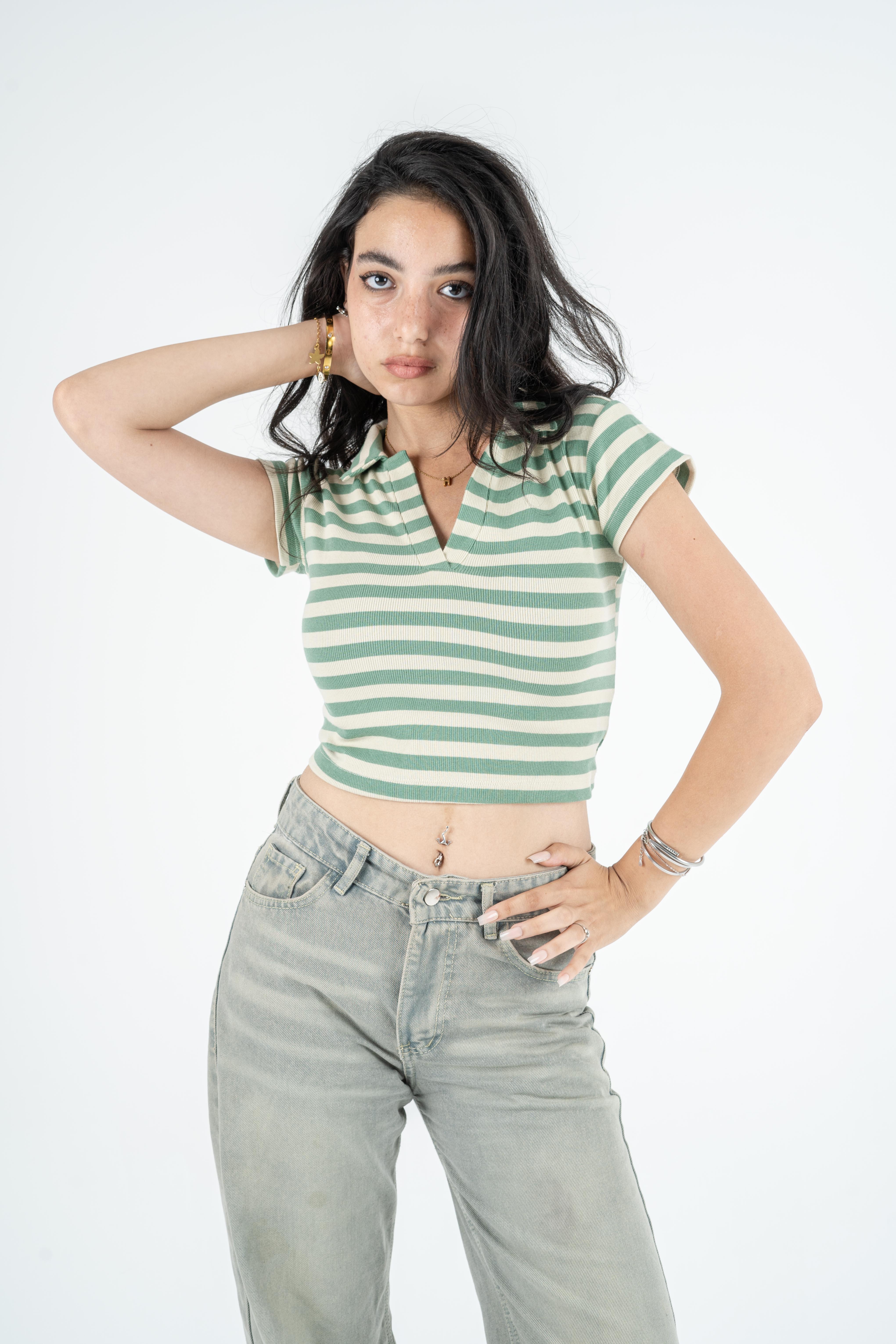 Cropped Polo